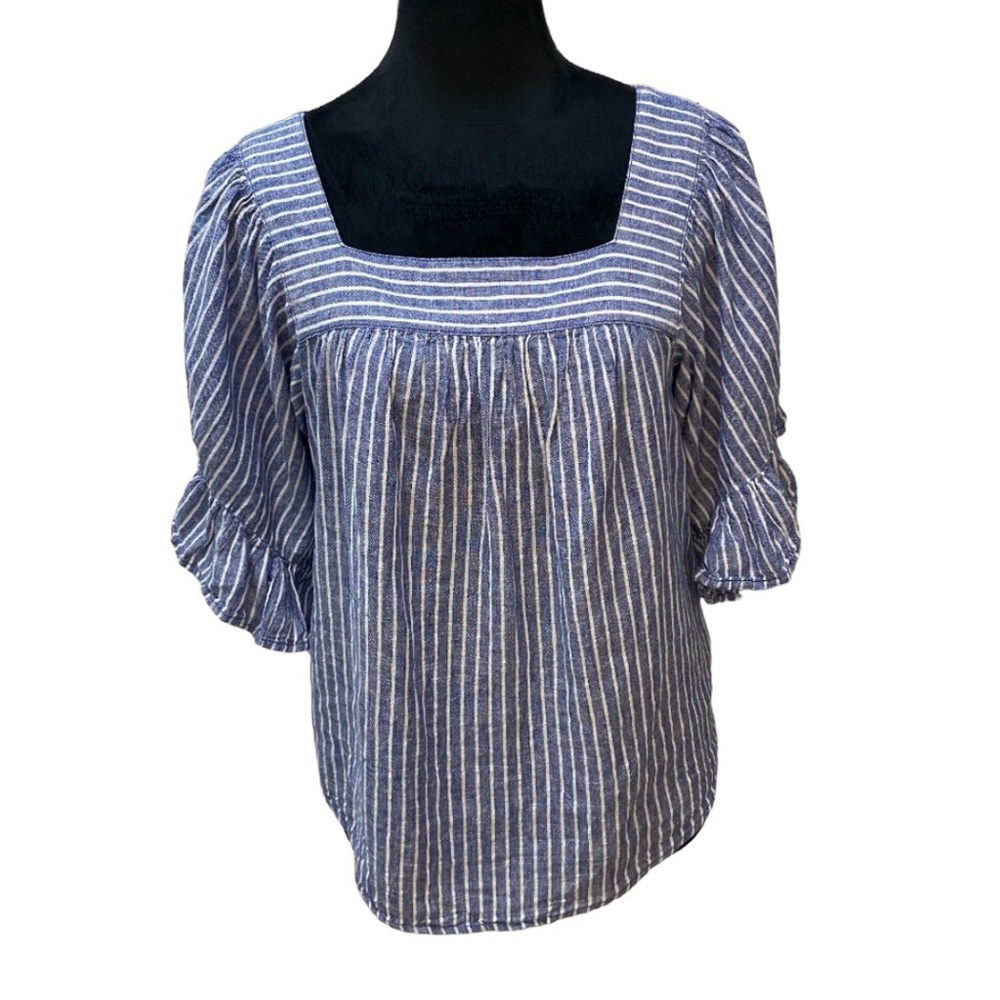 Beachlunchlounge, NAOMI‎ TOP, 45% Cotton-55% Linen, Size M - Picture 2 of 7